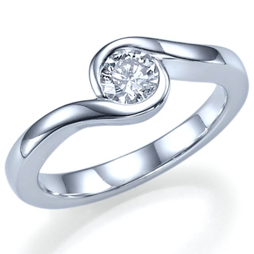 טבעת אירוסין דגם טבעת אירוסין דגם LUNE